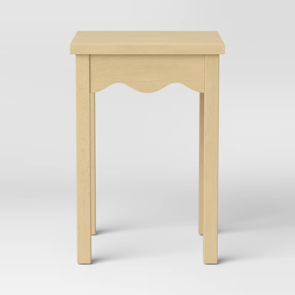 Wavy Accent Table Natural - Room Essentials