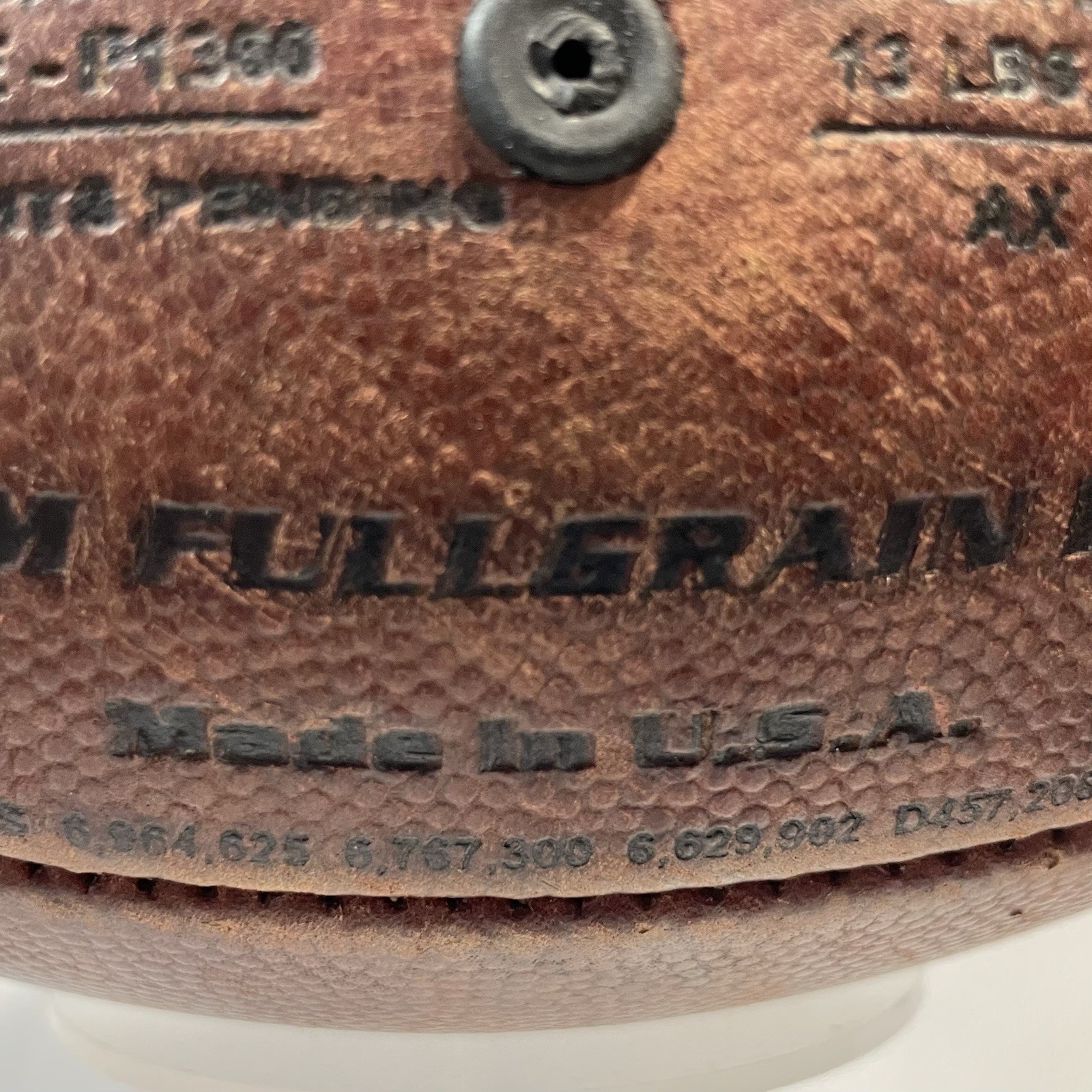 Wilson TDJ Premium Full Grain Leather Football Junior Size F1360 Made In USA