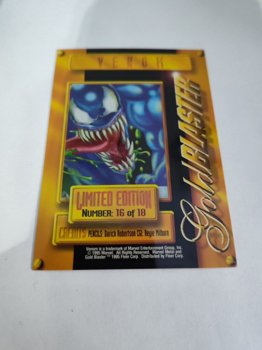 1995 fleer marvel metal gold blaster limited edition you pick fill your set
