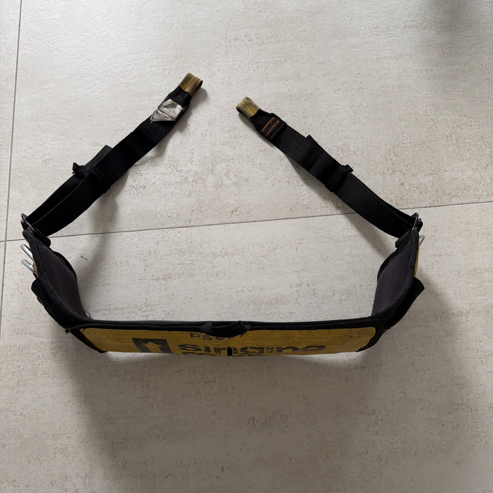 Singing Rock Rope Access Kit with Franklin Work Positioning Seat and Etrier