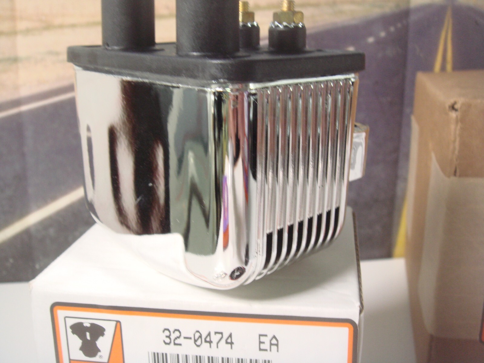 Harley Single Fire Ignition Coil Kit FXR FXST FXD EVO BT XL FL V-Twin 32-1626 X7