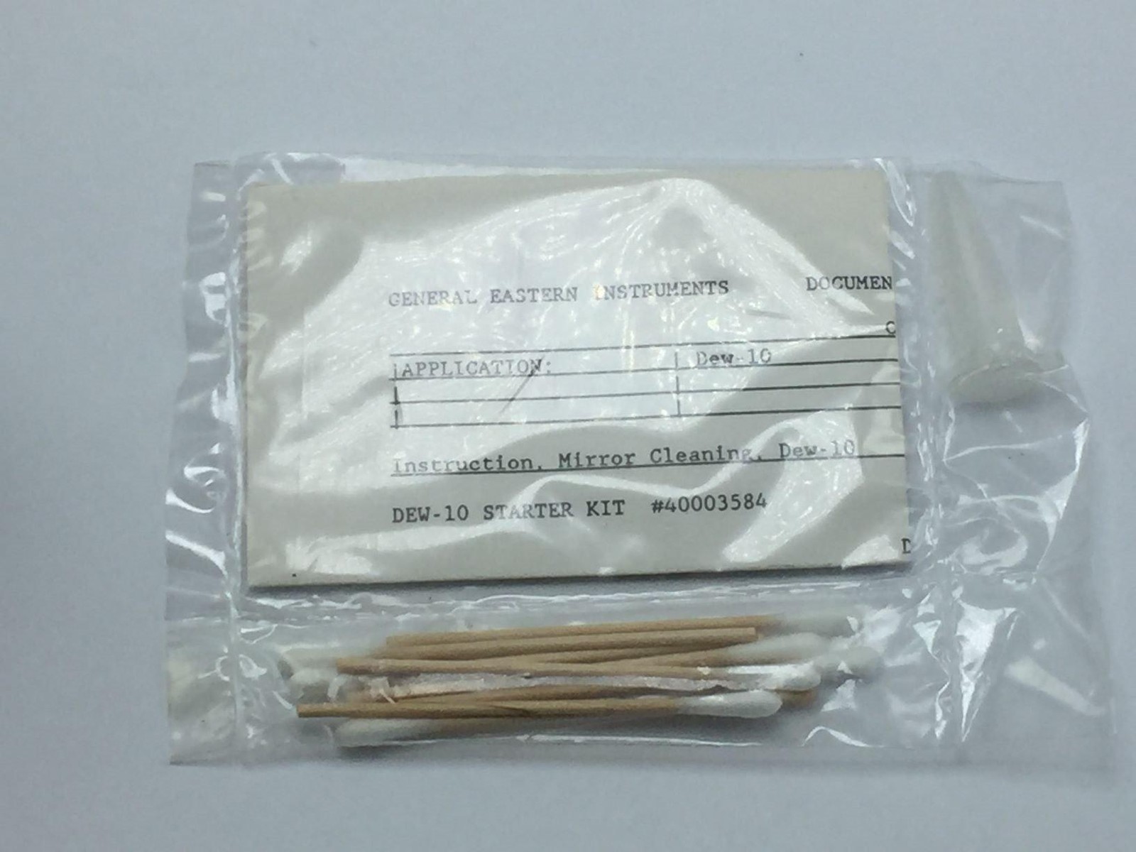 General Eastern DEW-10-2B1 Chilled Mirror Hygrometer