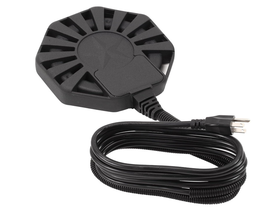 500W Horse Water Heater Thermostatic Stock Tank De-Icer Trough Livestock