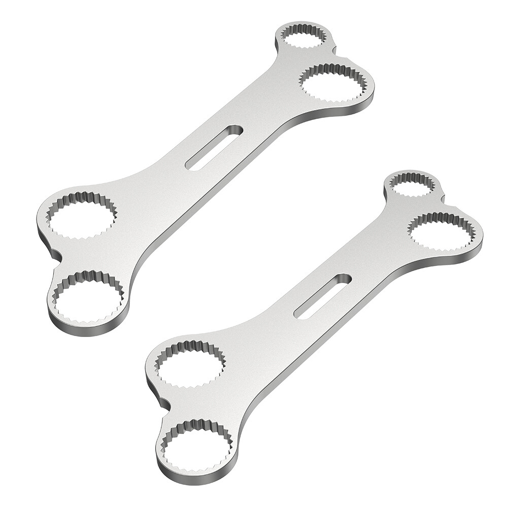 2PCS Parse Wrench Multitool Spanner For Leatherman Disassembly Tool Bone Design