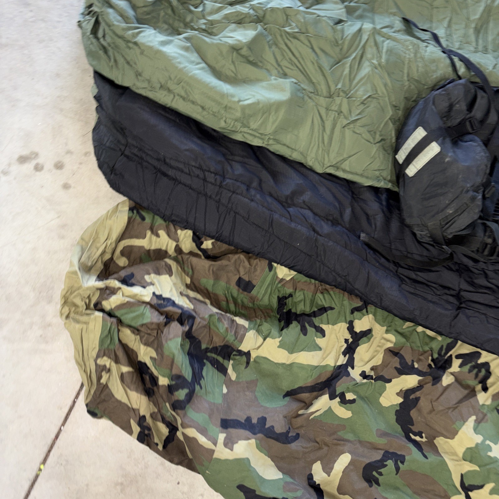 Modular Sleep System (4 - Part) - Used Good Military Sleeping Bag