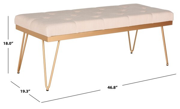 Safavieh MARCELLA BENCH, Reduced Price 2172777210 FOX6224C