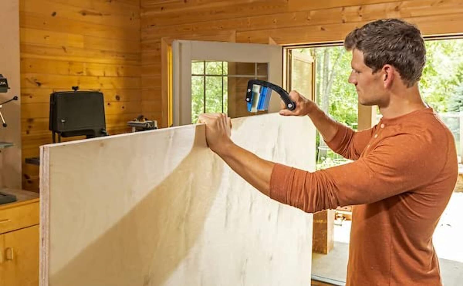 Kreg Panel Carrier - Easily Carry Plywood Boards & Large Panels - Ergonomic Grip