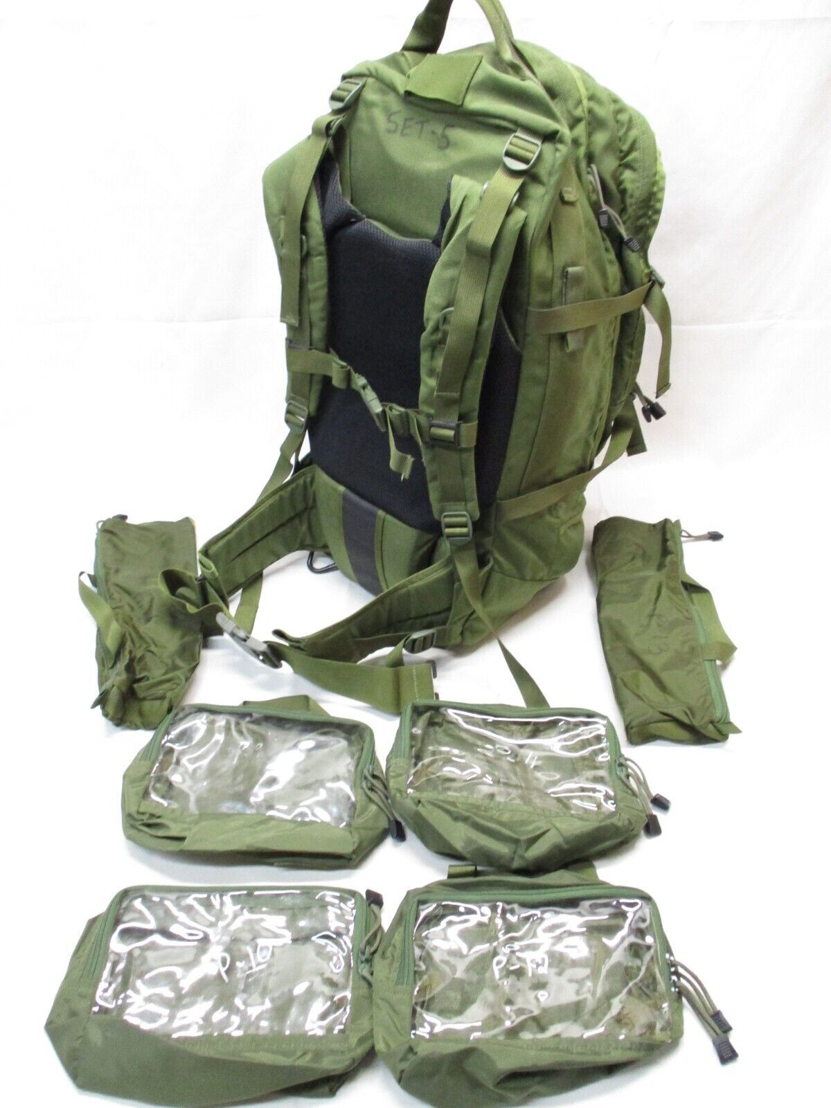 US MILITARY SPECIAL OPERATIONS PARAMEDIC TACTICAL AID BAG MEDICAL PACK CORPSMAN