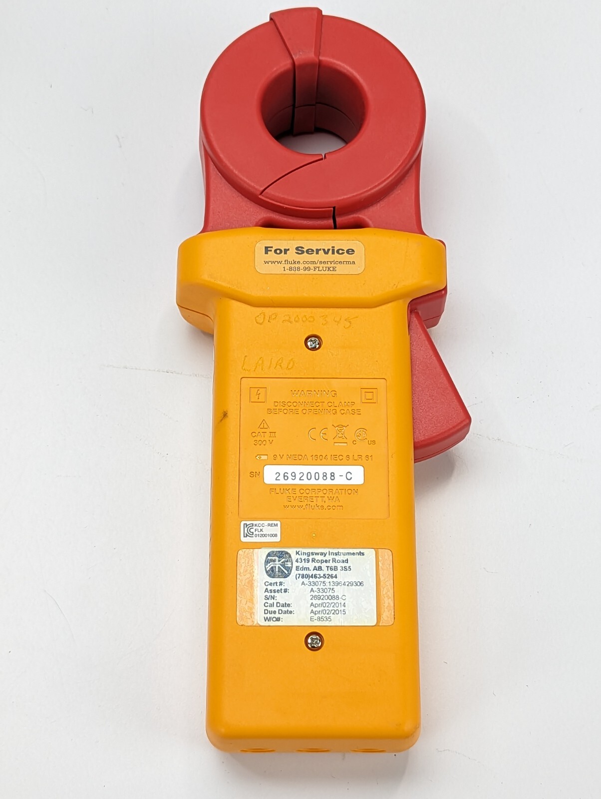 FLUKE 1630 EARTH GROUND CLAMP METER