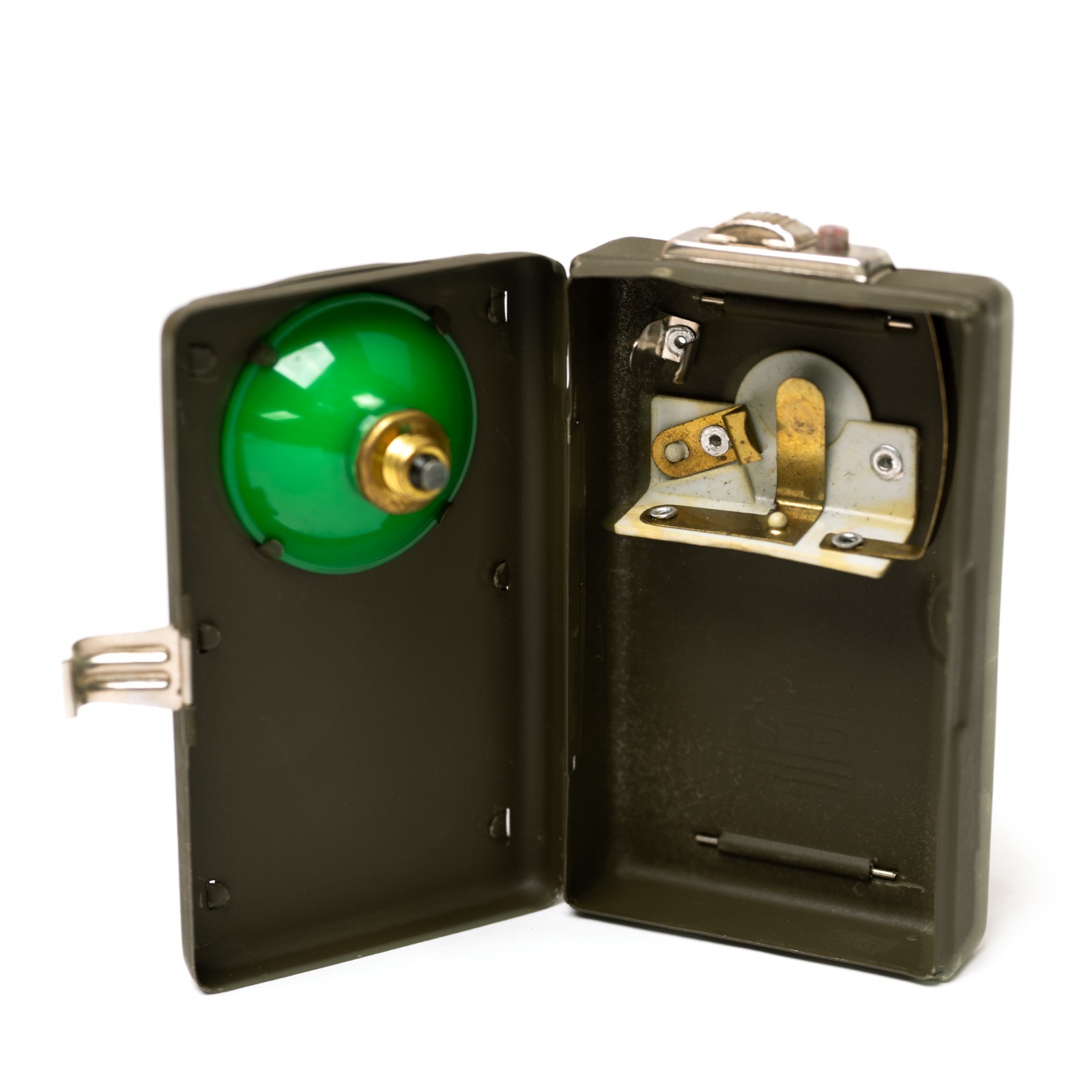 Vintage Military Signal Flashlight Polish Army Lamp Light Cold War Arma Reforger