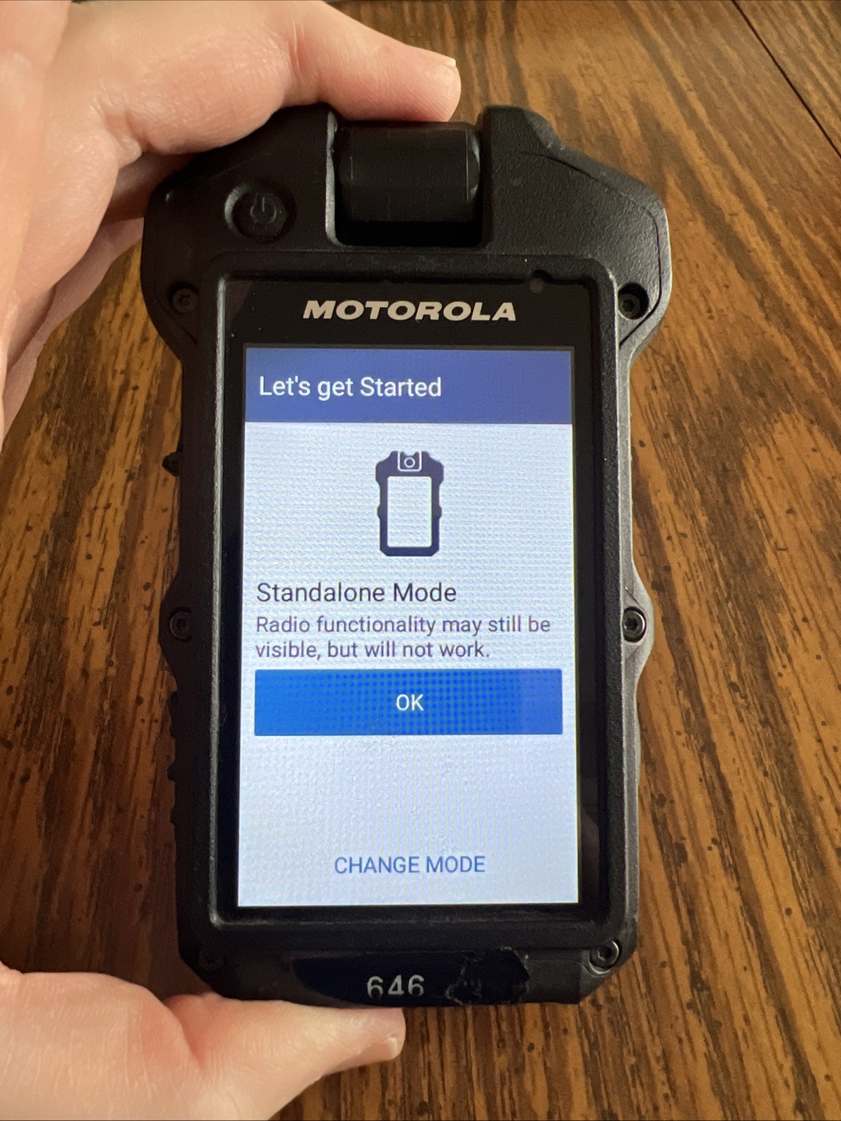 Motorola Si 500 Si500 Video Speaker Microphone Body Camera (NO BATTERY) READ