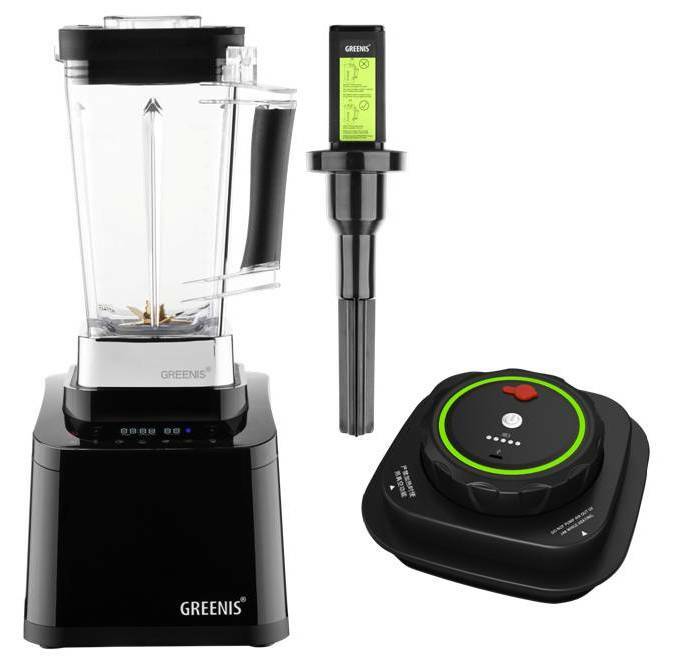 Greenis FGR-8800 Commercial Vacuum Blender - Brushless DC Motor, Bluetooth