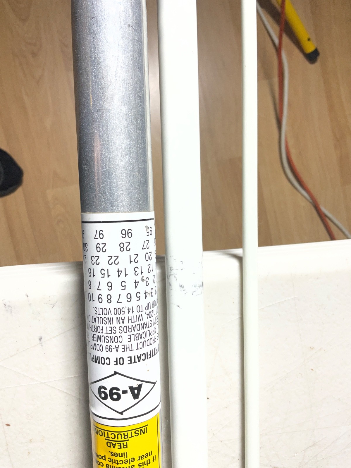 Solarcon A-99 17' Fiberglass CB Base Antenna 2000W Adjustable SWR