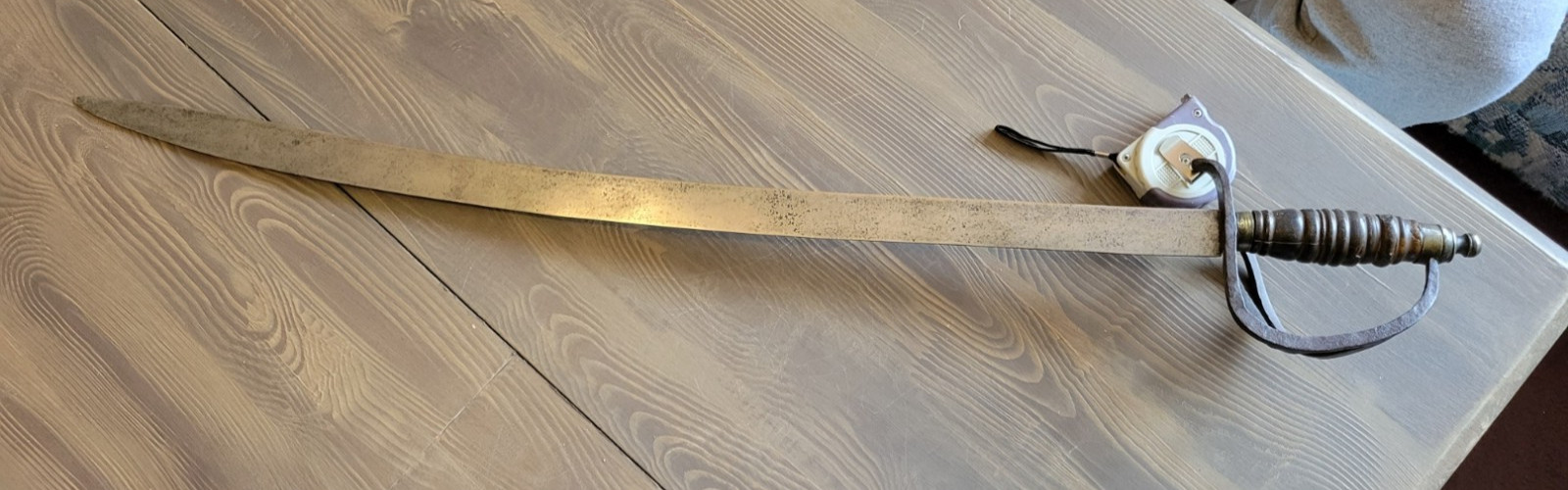 Mexican-Civil War Era Blacksmith Made Sword Used Free Shipping