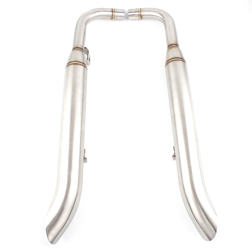 Muffler Exhaust Pipe Stainless Steel For Triumph Bonnieville Bobber T100 T1200