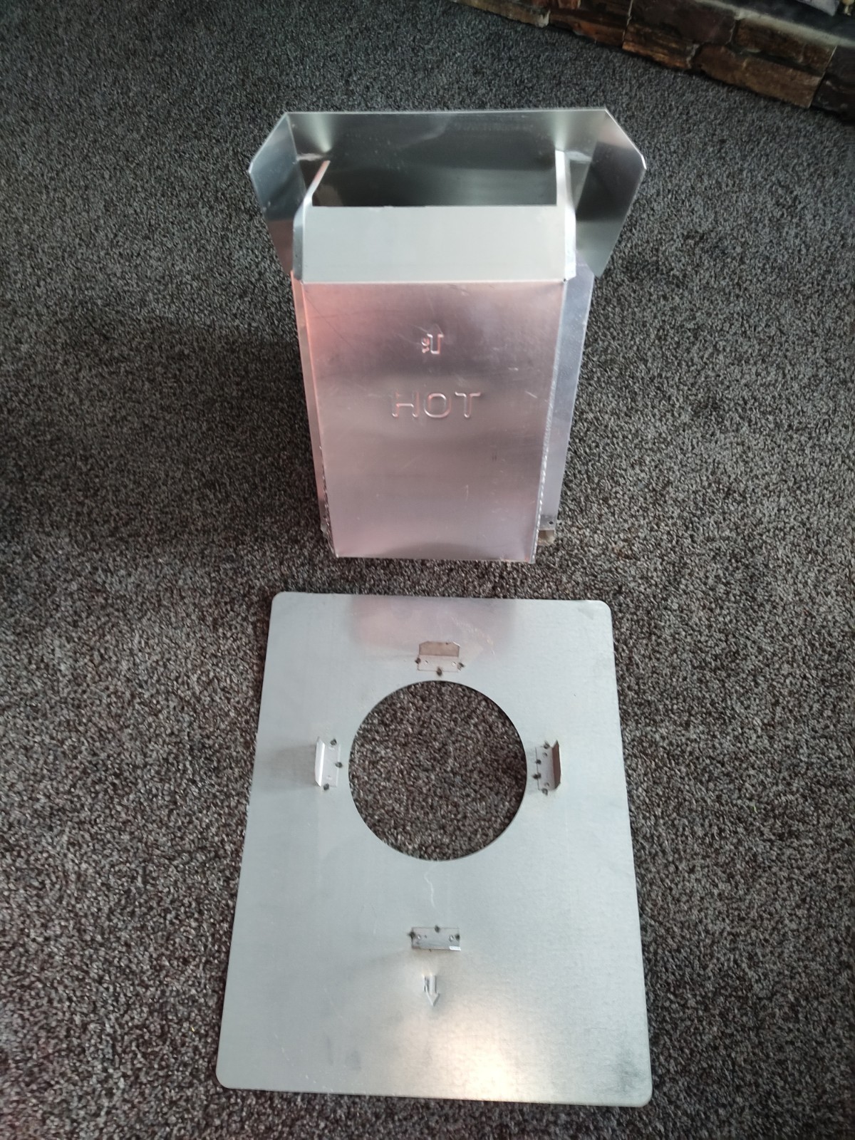 H1968 Superior Fireplaces 4.5" Secure Vent Horizontal Termination Kit