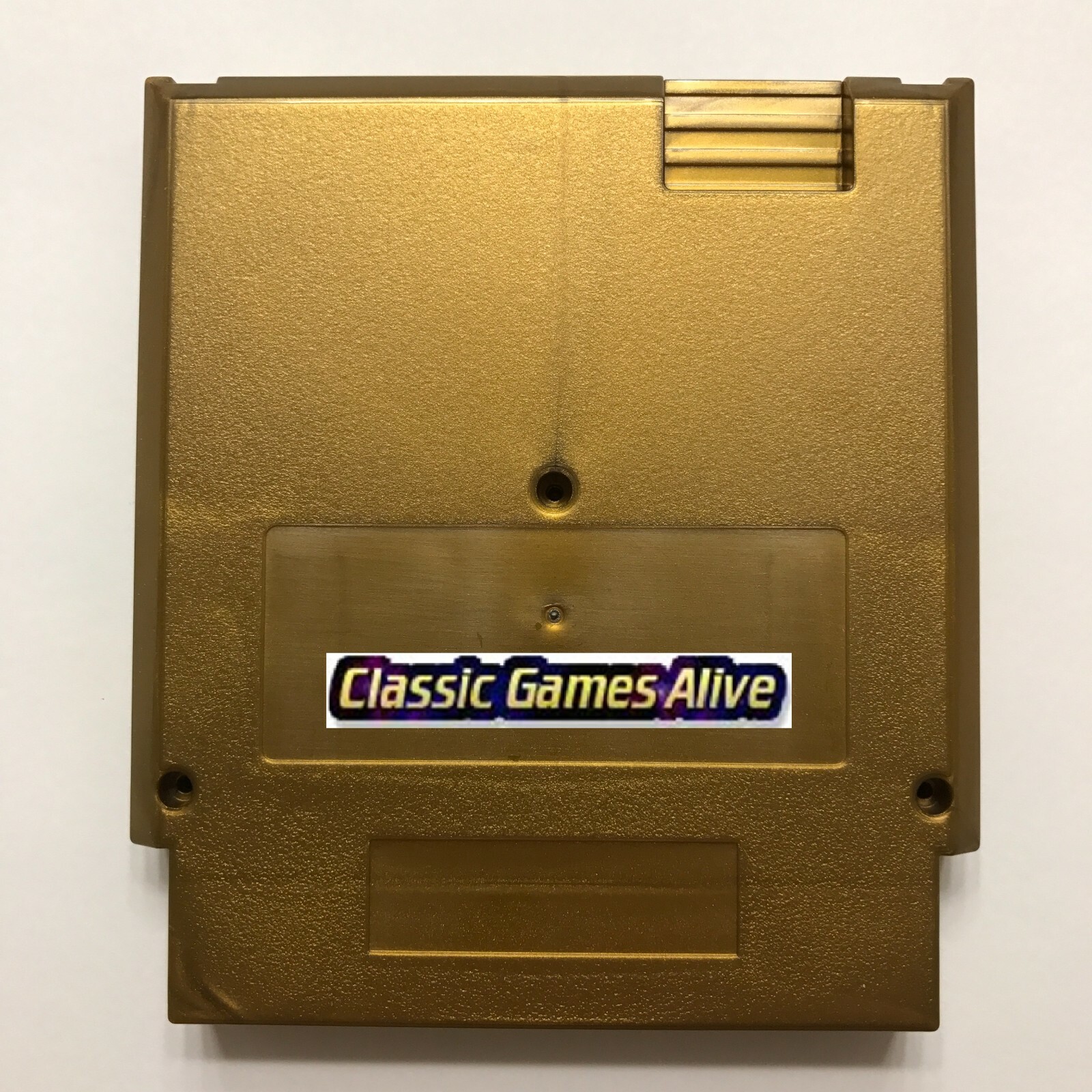 Zelda Gold Cart Shell for N64, SNES and NES replacement (Majora’s Mask style)