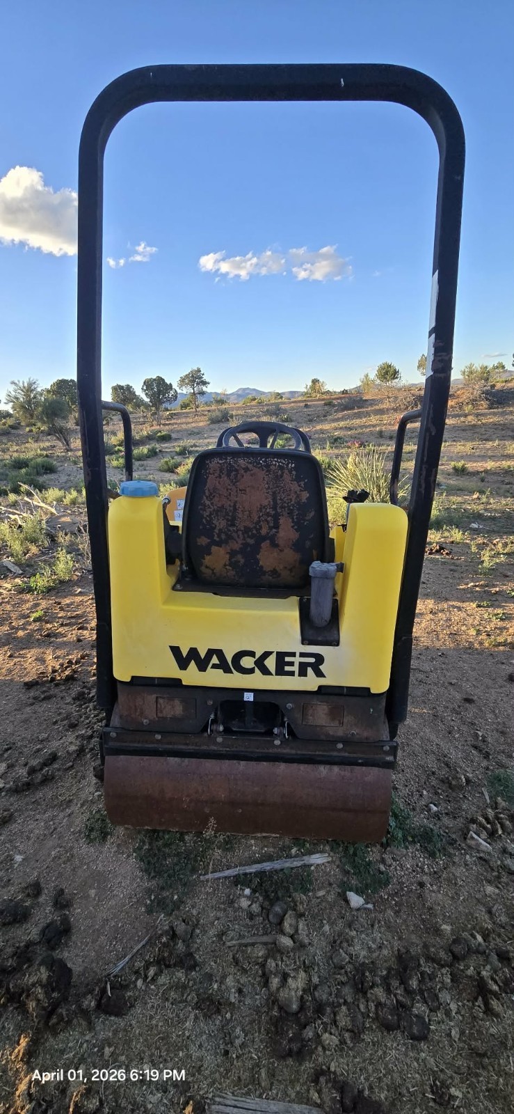 Wacker Smooth Drum Roller 1.2 ton RD12A