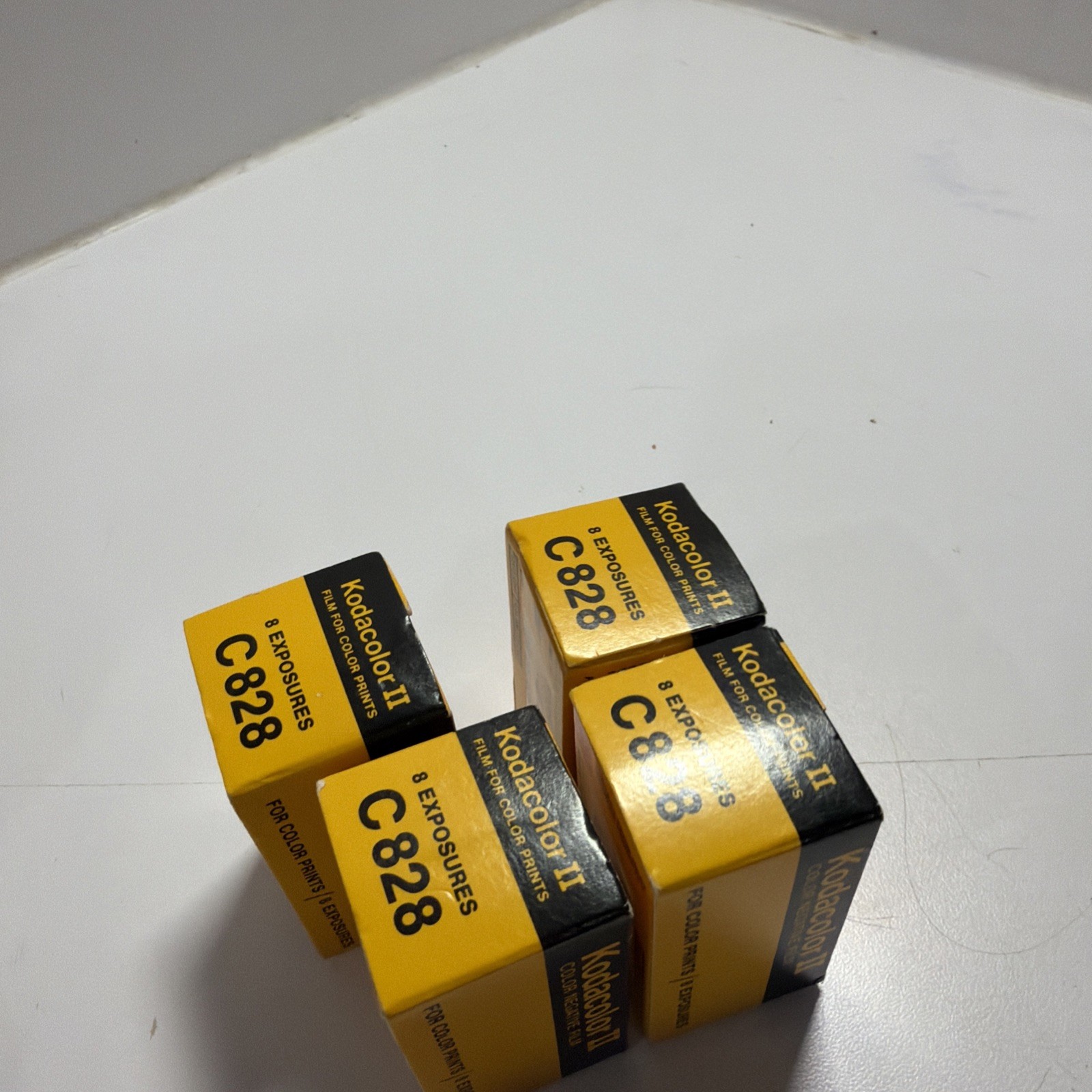 NEW 4 X Kodak Kodacolor II C 828 Color Negative Film SEALED NOS EXP 1980's