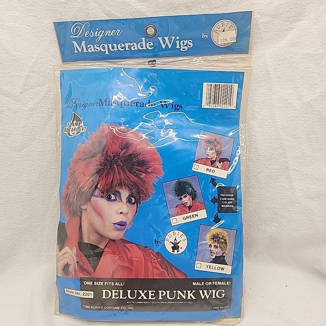 Wig Punk Deluxe Adult Wild Spike EMO Grunge Goth Anime Cosplay Rocker NEW Choose