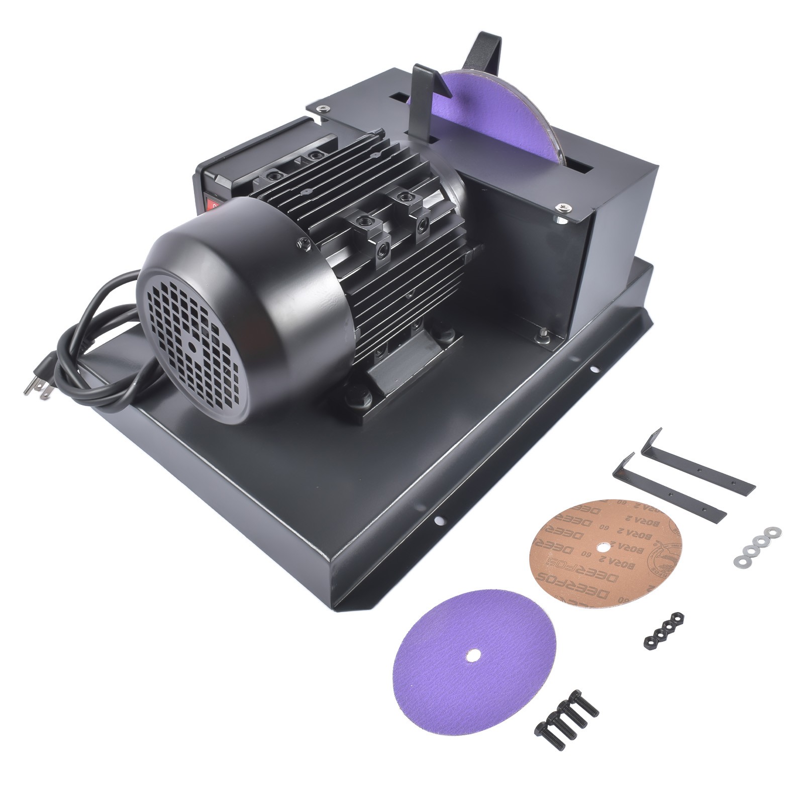 Brand New Blade Sharpener 2/3HP 500W 3.2A 120V 60Hz w/ 7" Ceramic Grinding Wheel