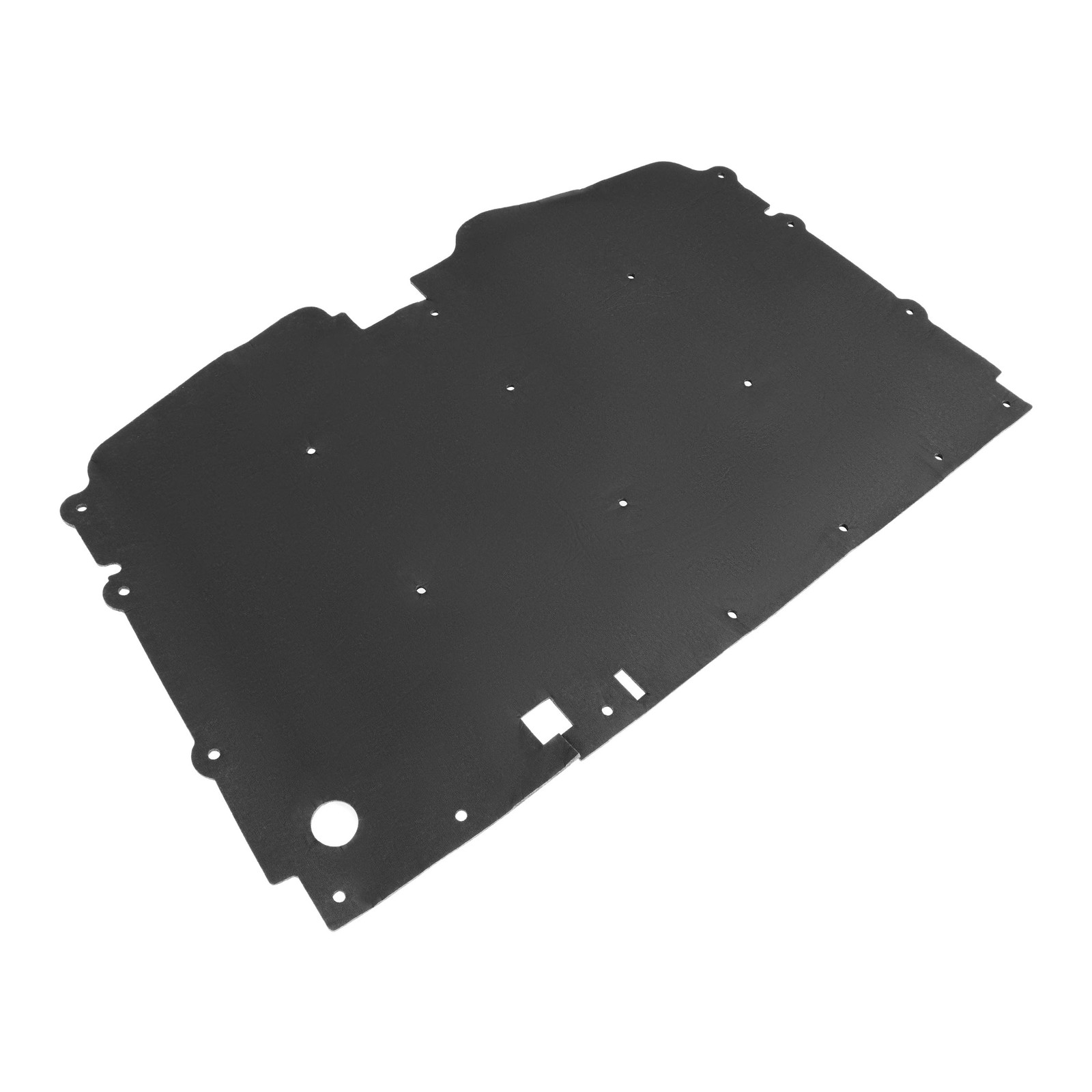 For 1988-98 Chevy GMC Truck Hood Insulation Pad 1/2" W/ Clips C1500 C2500 C3500