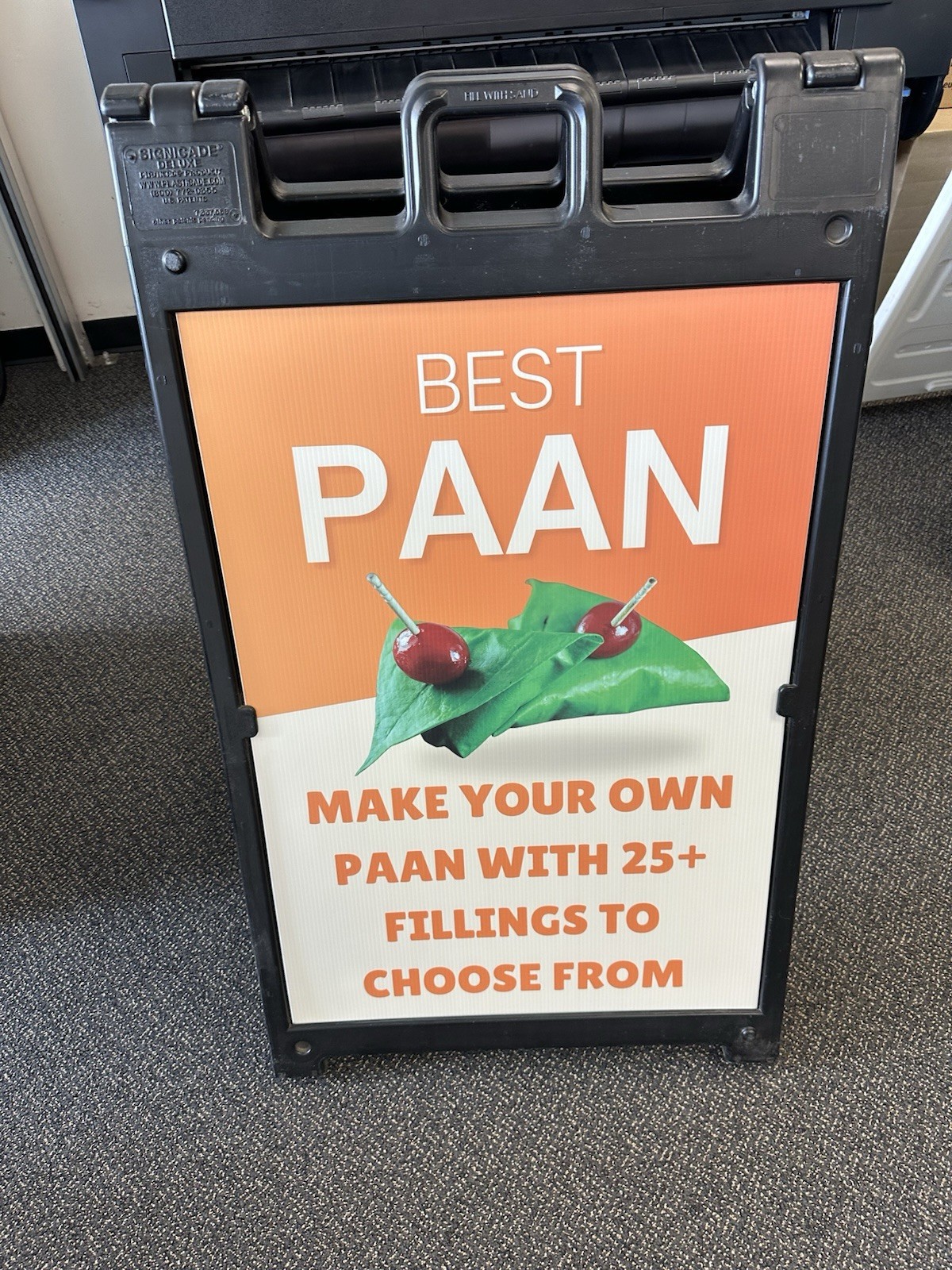 A-frame 24x36 Aframe Sidewalk Sign 24 X 36 Sandwich Board New Signicade Quality