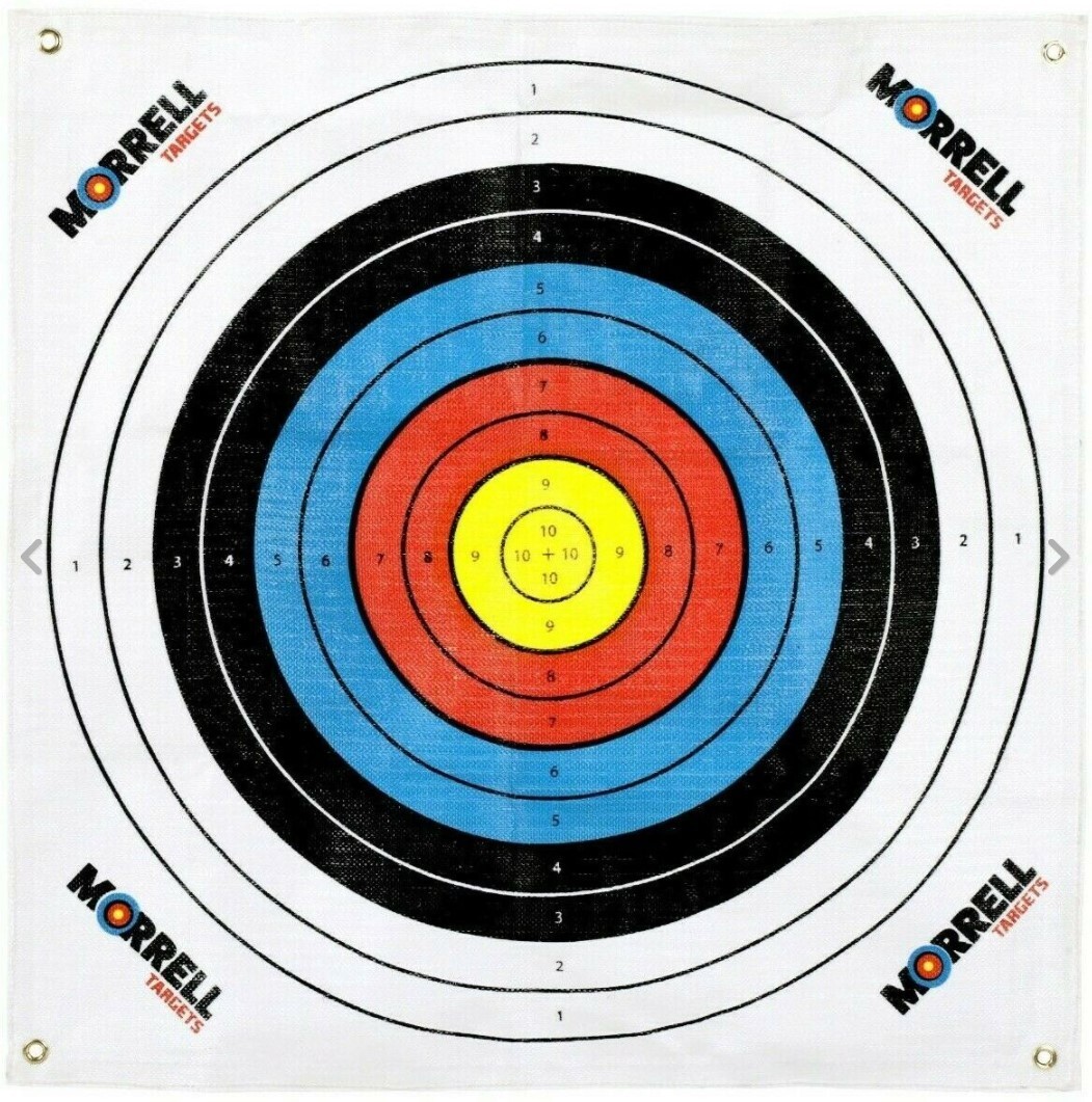 Morrell 80cm Polypropylene Target Face with Grommets and Self-Healing
