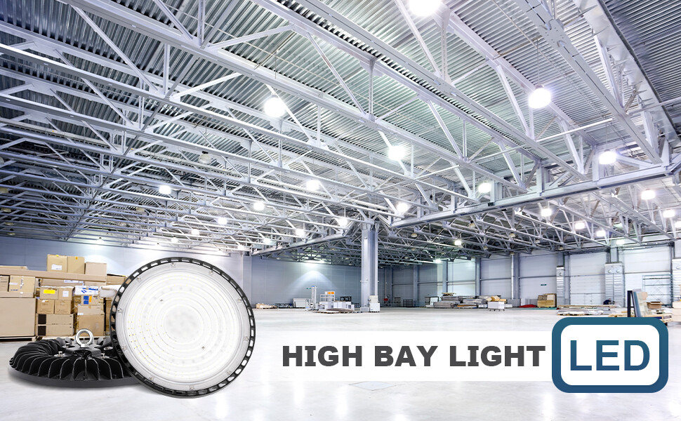 10Pcs 300W UFO LED High Bay Light Industrial Commercial Factory Gym Shop Light