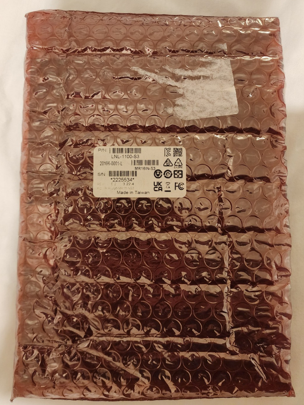 Lenel LNL-1100-S3 Security Alarm Input Control Module Board