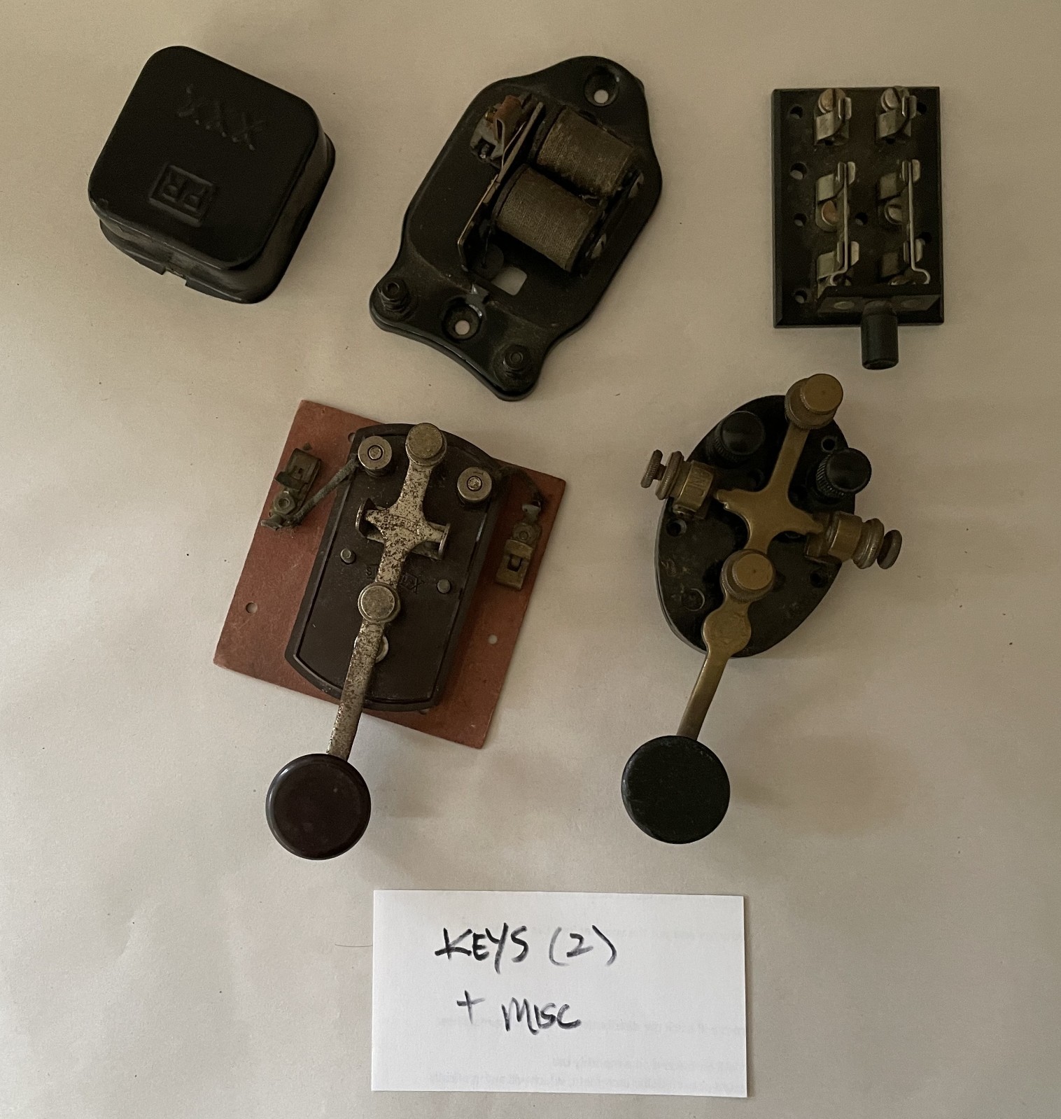 Military SpeedX Telegraph Keys + Misc – Lot w 4 (4)