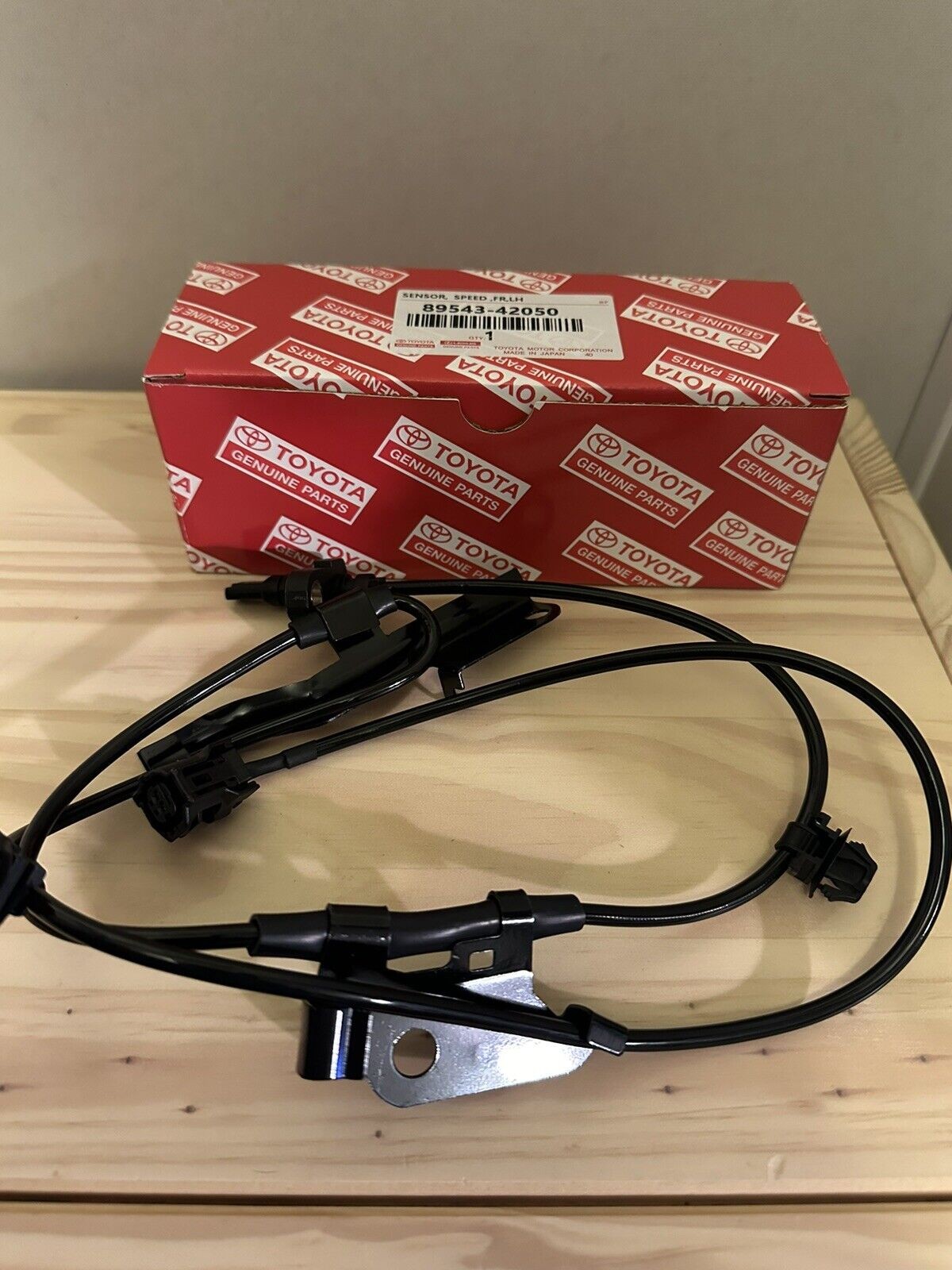 OEM Front Left ABS Wheel Speed Sensor 2006-2018 Toyota Rav4 4WD FWD 89543-42050