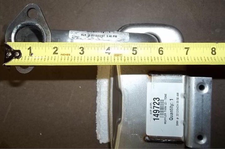 Briggs & Stratton INTEK V-Twin Muffler #1820-INVT