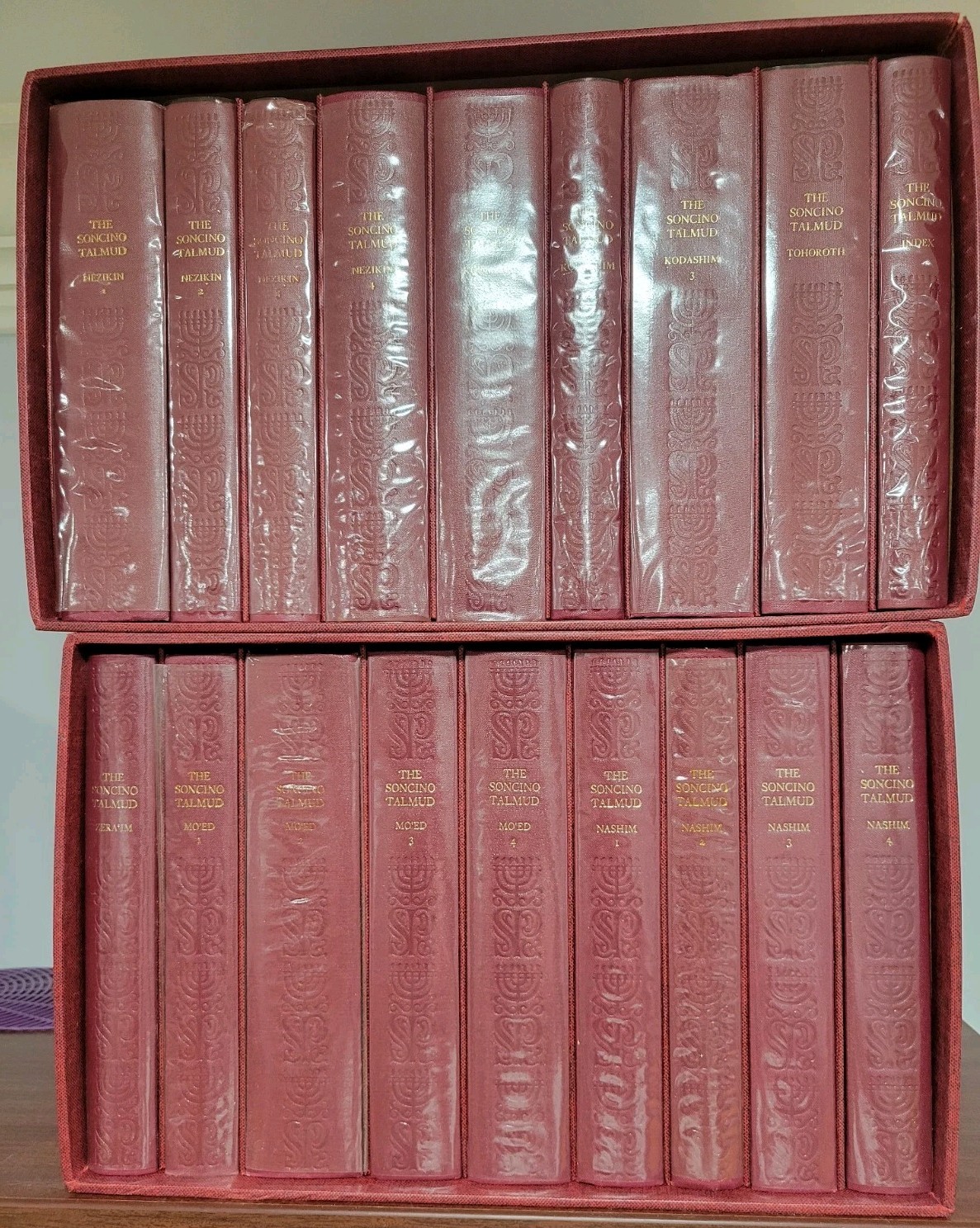 COMPLETE ***NEW*** Soncino Babylonian Talmud 18 Vol Set  ENGLISH