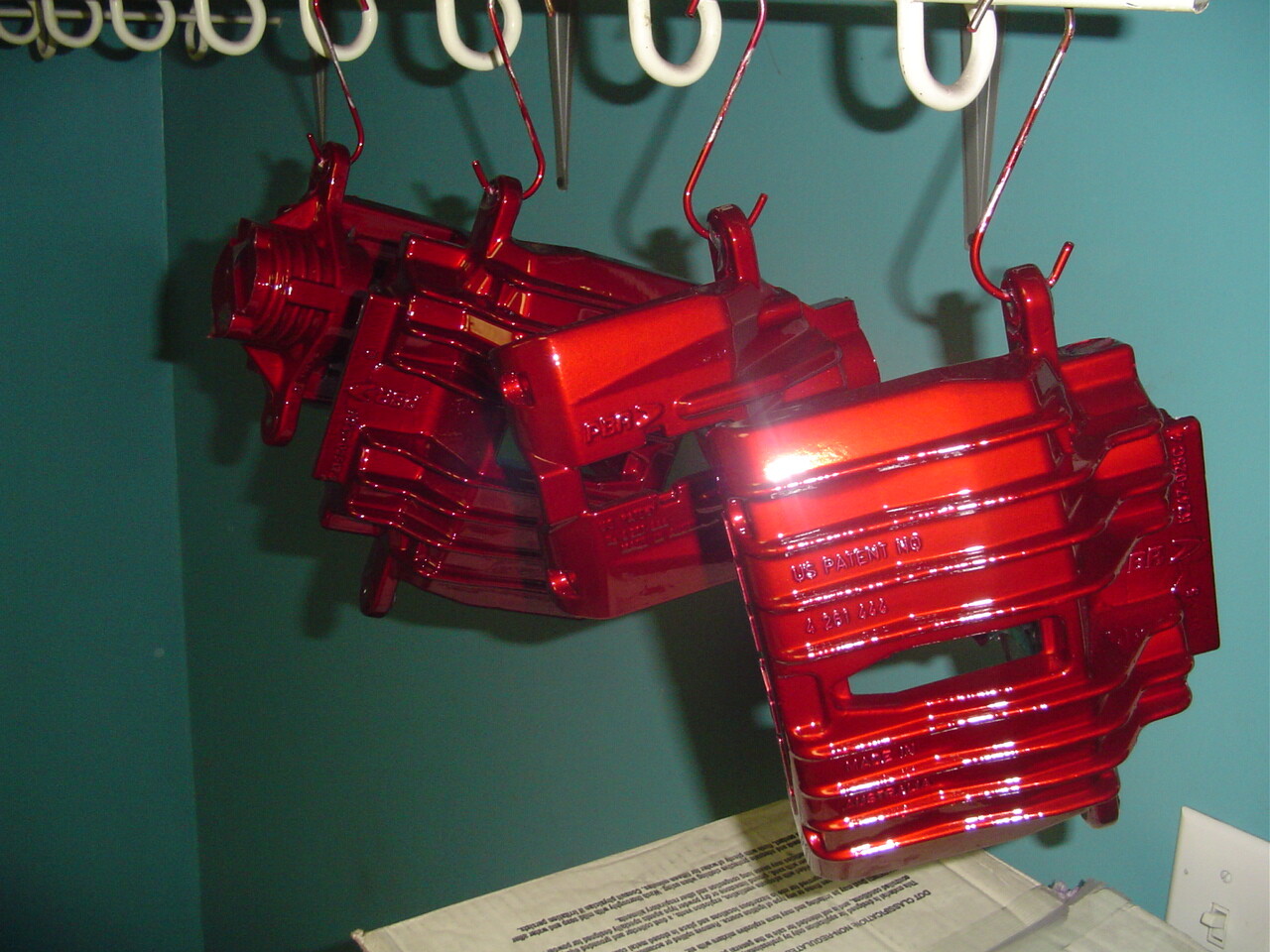 Candy Red Transparent Powder Coating Paint 1LB High Gloss USA Made