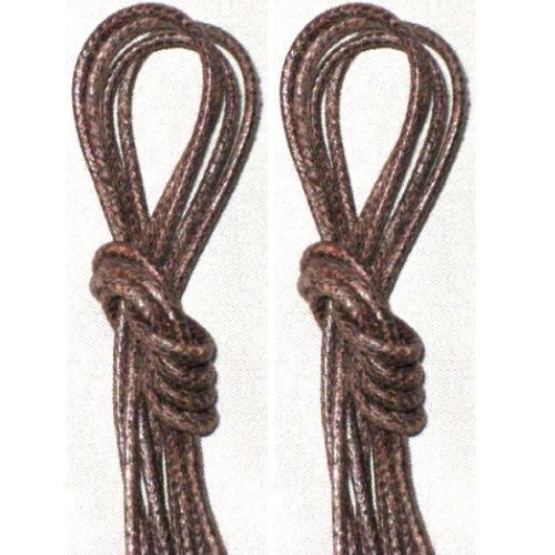Cordo-Hyde Waxed Dress Shoe Laces Shoelaces - ALL SIZE - COLOR -1Pair