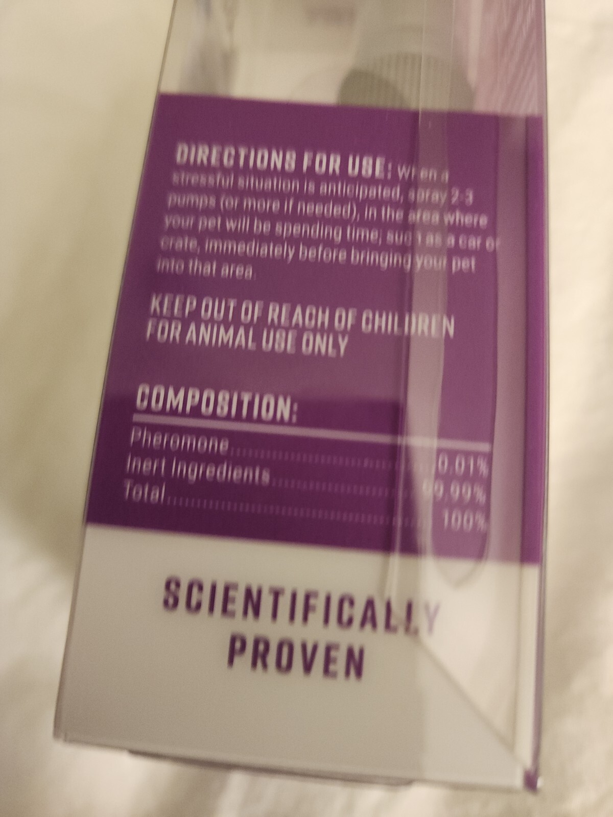 SENTRY Behavior Calming Spray for Cats 1 oz Pheromone Stress Relief SHIPS FREE