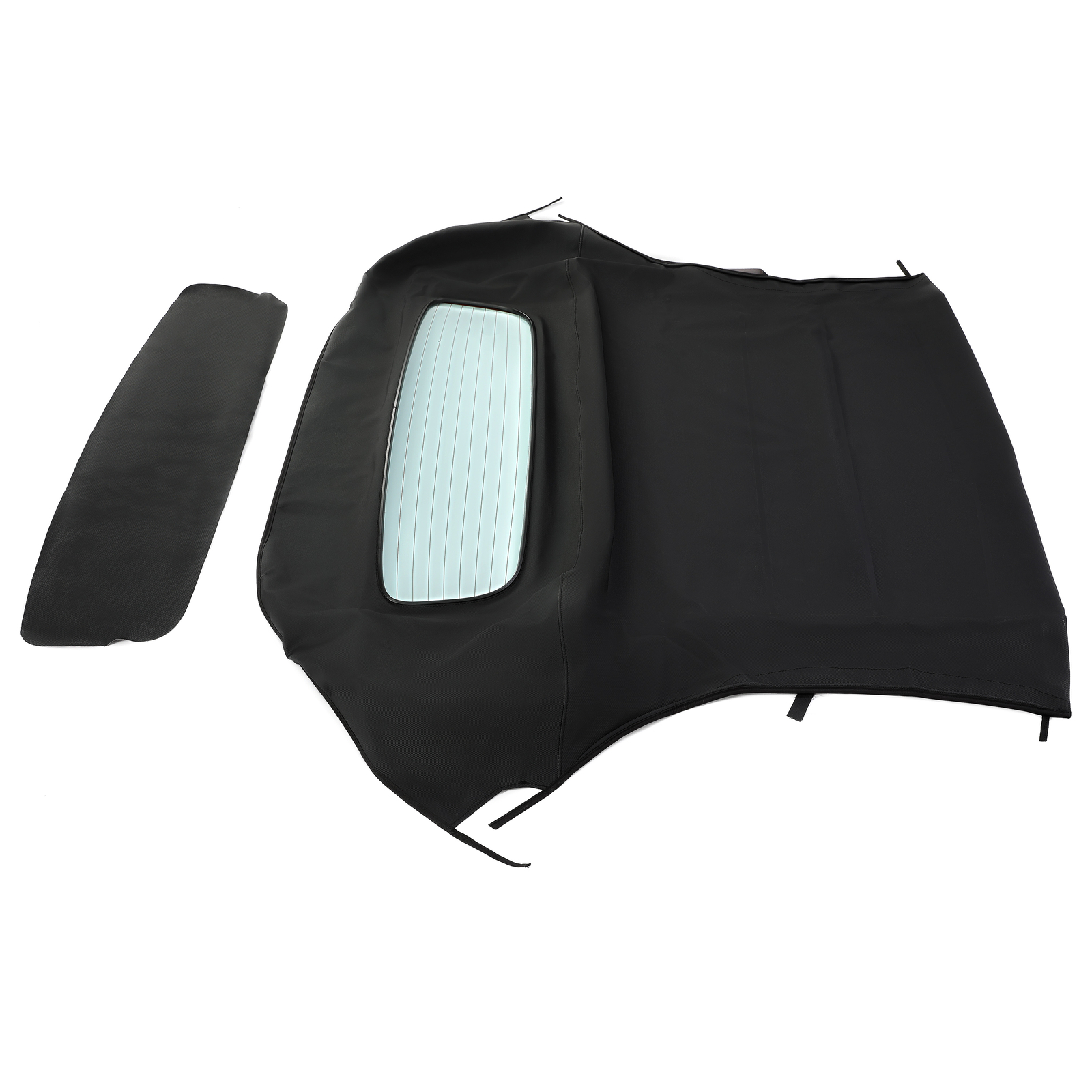 NEW For Audi TT Convertible 2000-2006 Soft Top W/ Heated Glass Window Black