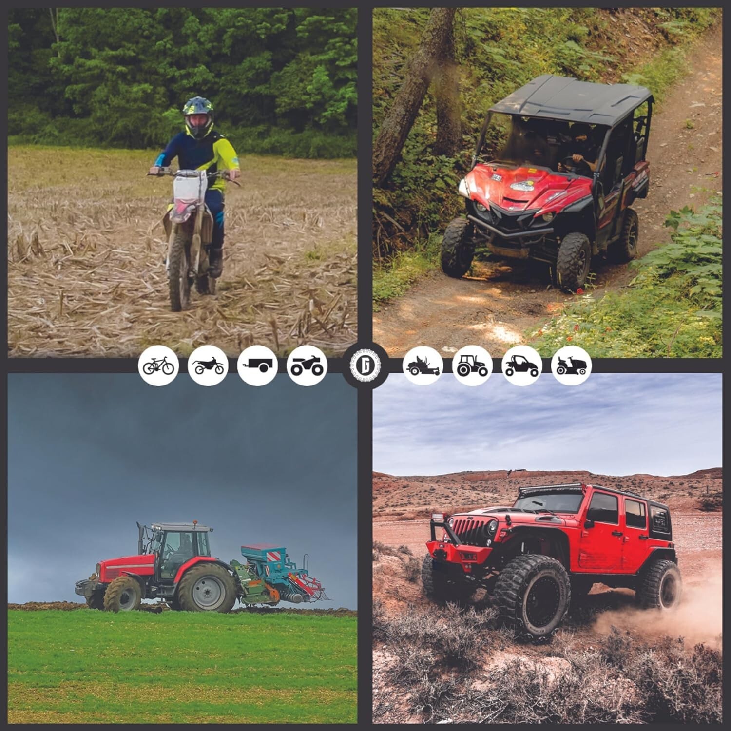 GlueTread SxS Pro Tire Repair Kit Ultimate Off-Road Tire Repair Kit Includes Sid