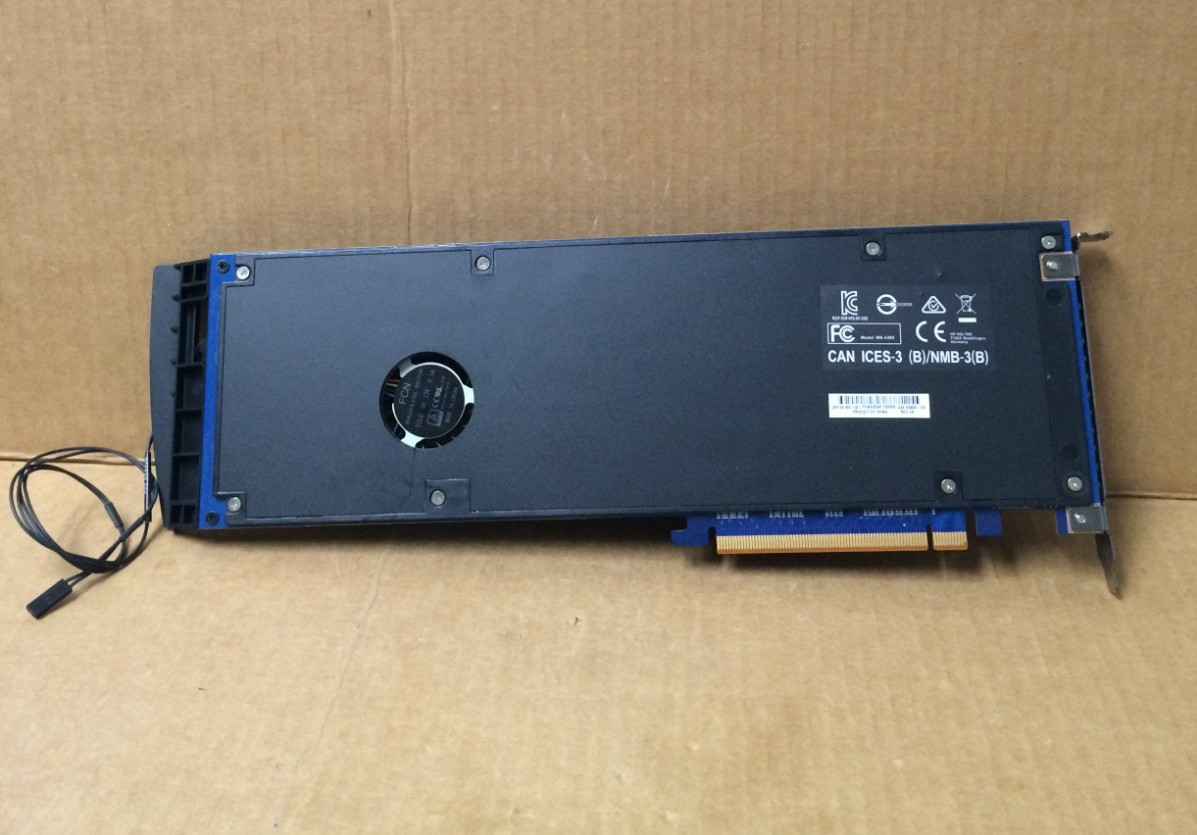 HP Z Turbo Drive Quad Pro PCIe NVMe SSD Adapter P/N: 841969-001 804086-003