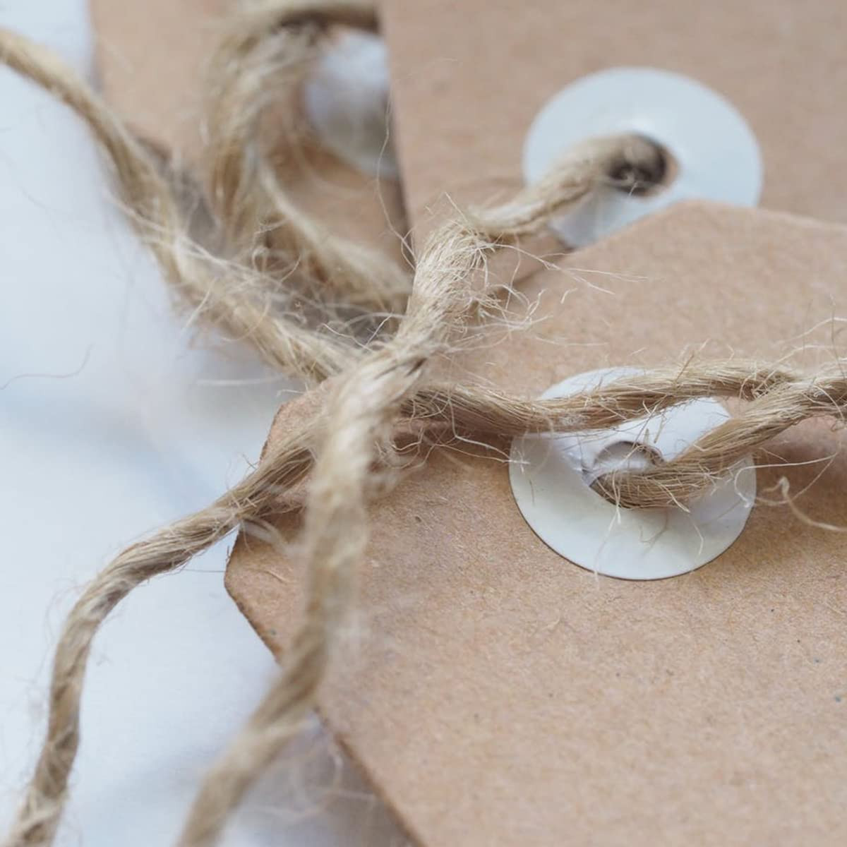 500FT Jute Twine Rope 3mm 6ply Natural Thick Garden Twine String Heavy Duty f...