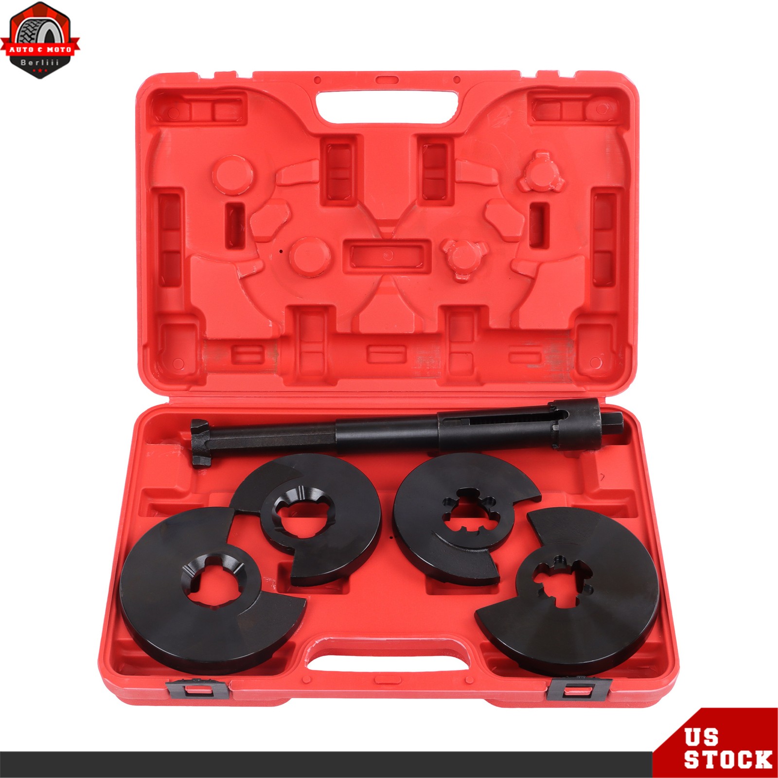 For Mercedes Benz Coil Spring Compressor Telescopic Repair Tool Kit Set