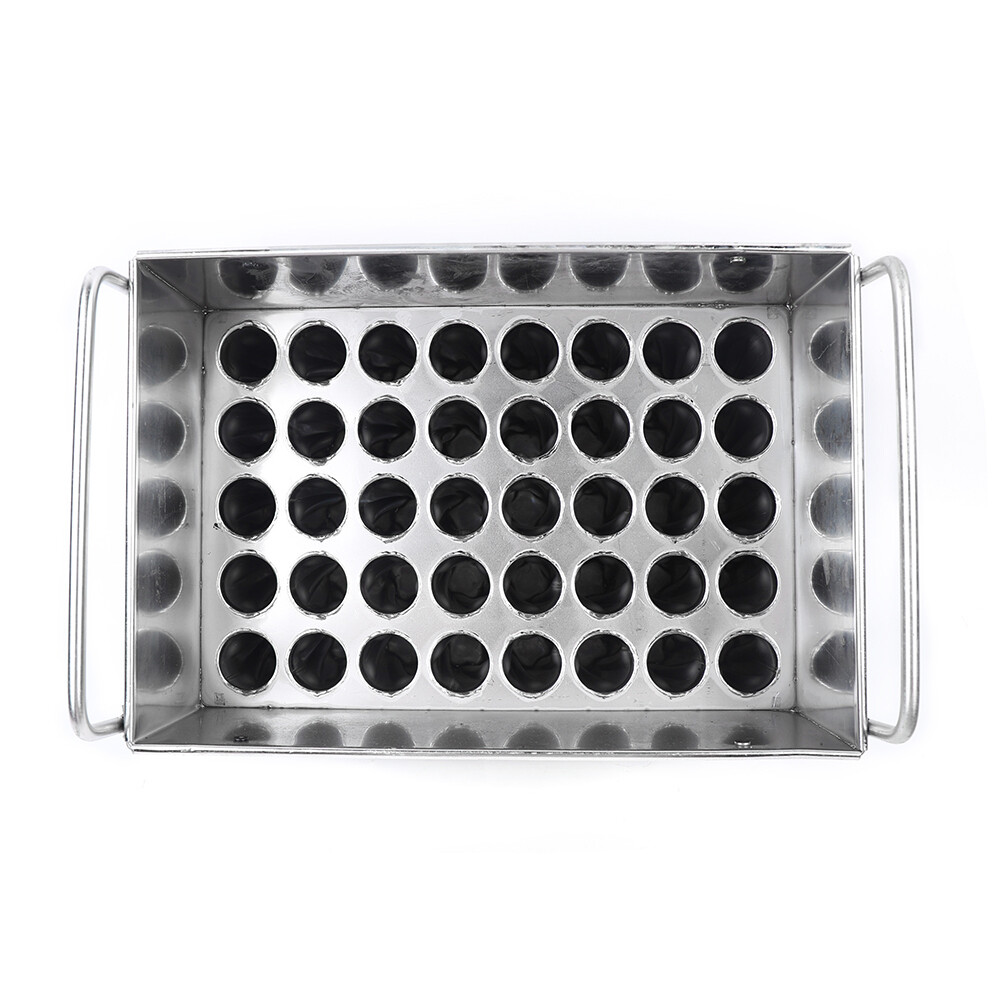 40 Pieces Stainless Steel Molds Ice Lolly Mold Ice Cream Stick Holder Commercial