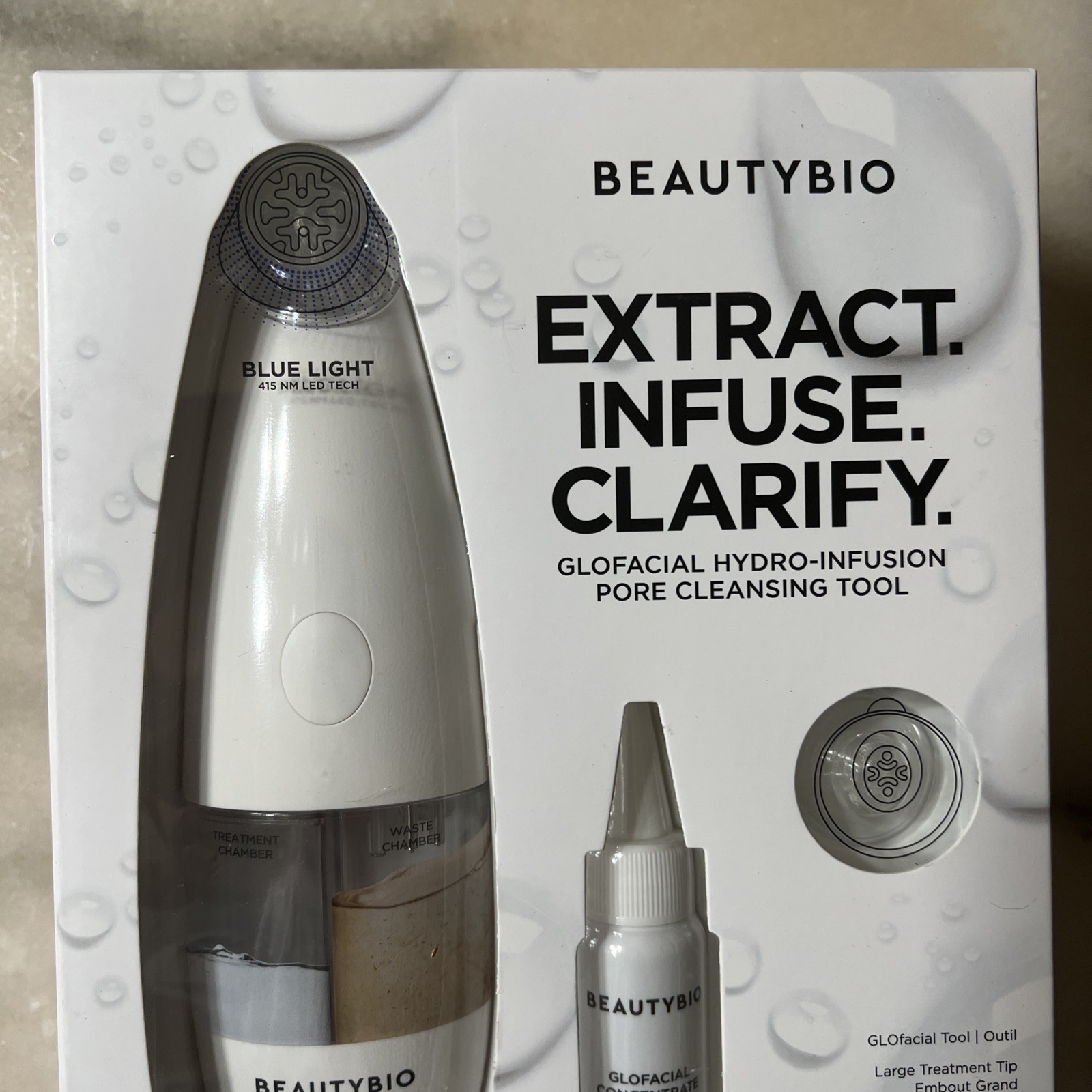 SEALED DEAL BeautyBio GLOfacial Pore Cleansing Tool - Deep Pore Cleansing