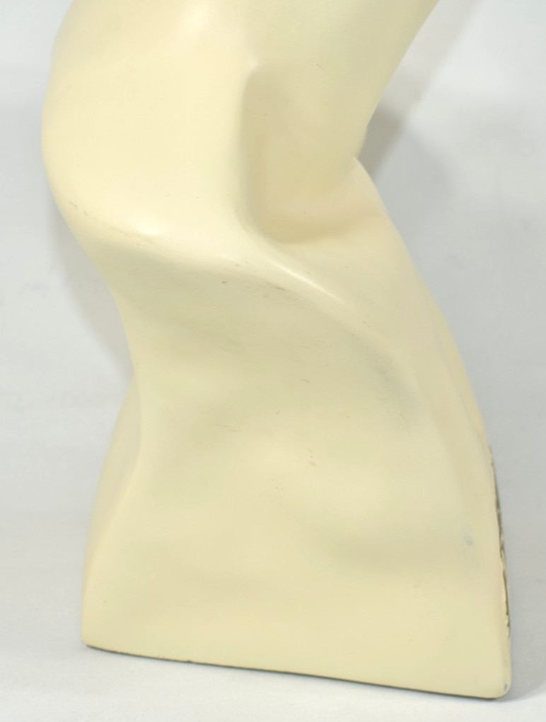 Vintage Mannequin Woman Wig Hat Display Head Bust Painted Makeup Beverly Johnson