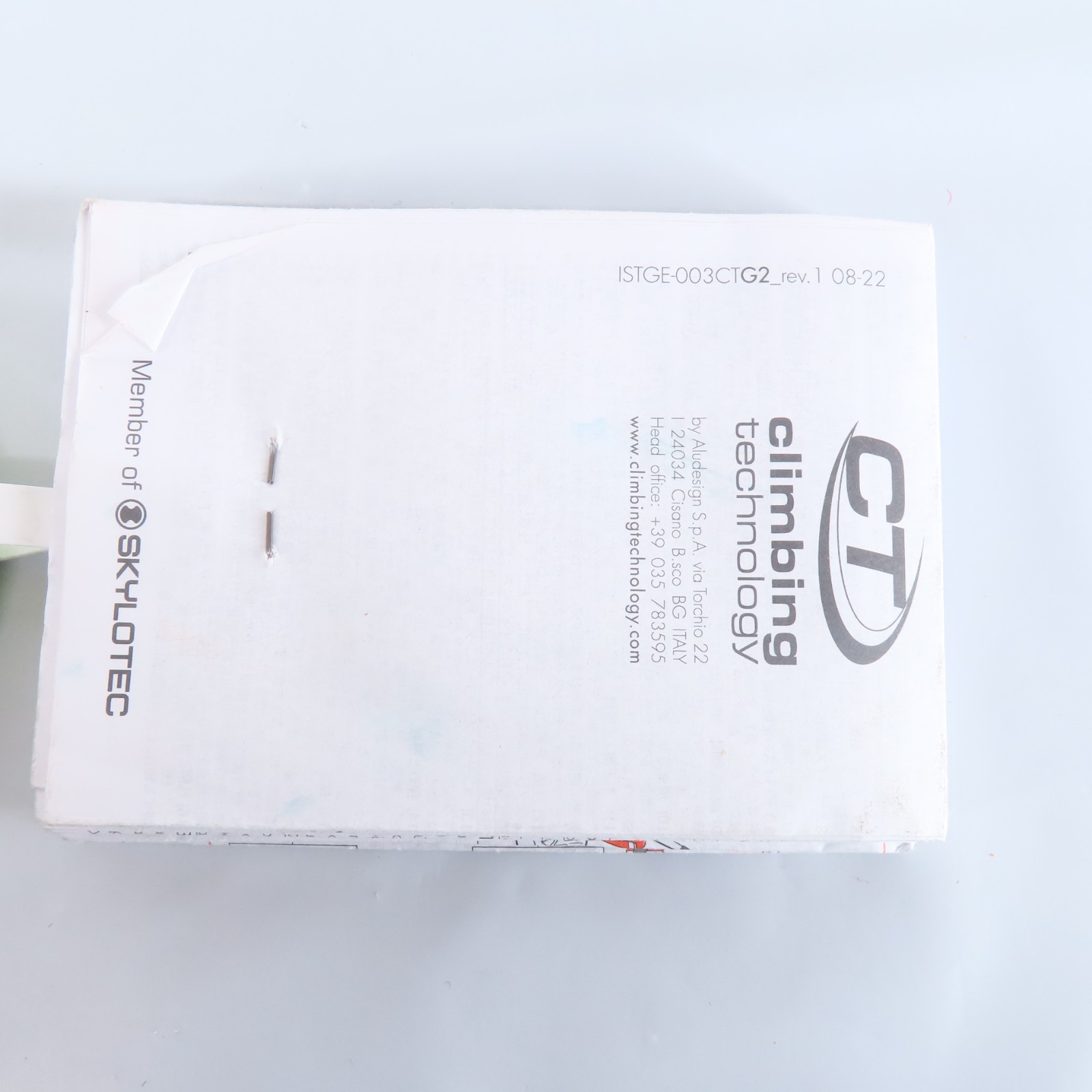 #2C446 OVAL ALUMINUM CARABINER TRIPLE ACTION LOCK L'EEKHOORN by CLIMBING TECHNOL