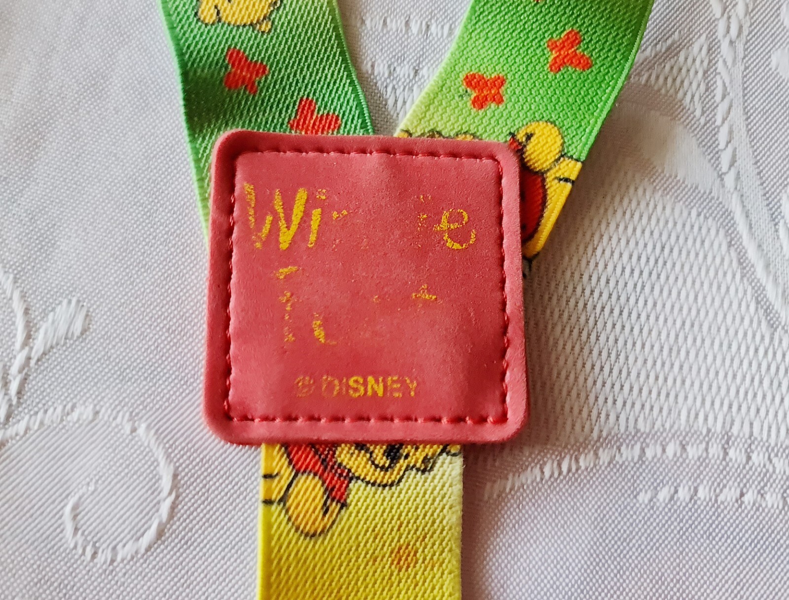 VINTAGE AUTHENTIC DISNEY WINNIE THE POOH BOYS SUSPENDERS