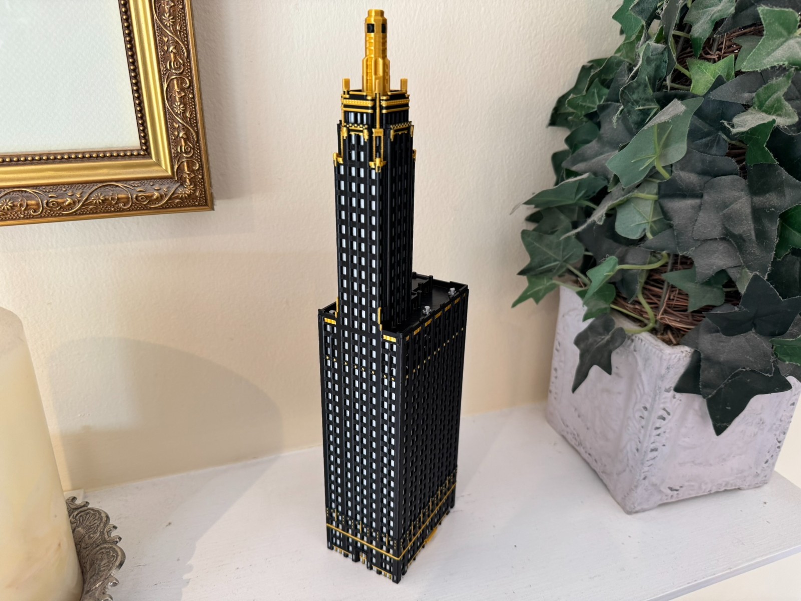 Carbide and Carbon Building Model- 3D Printed Full Color