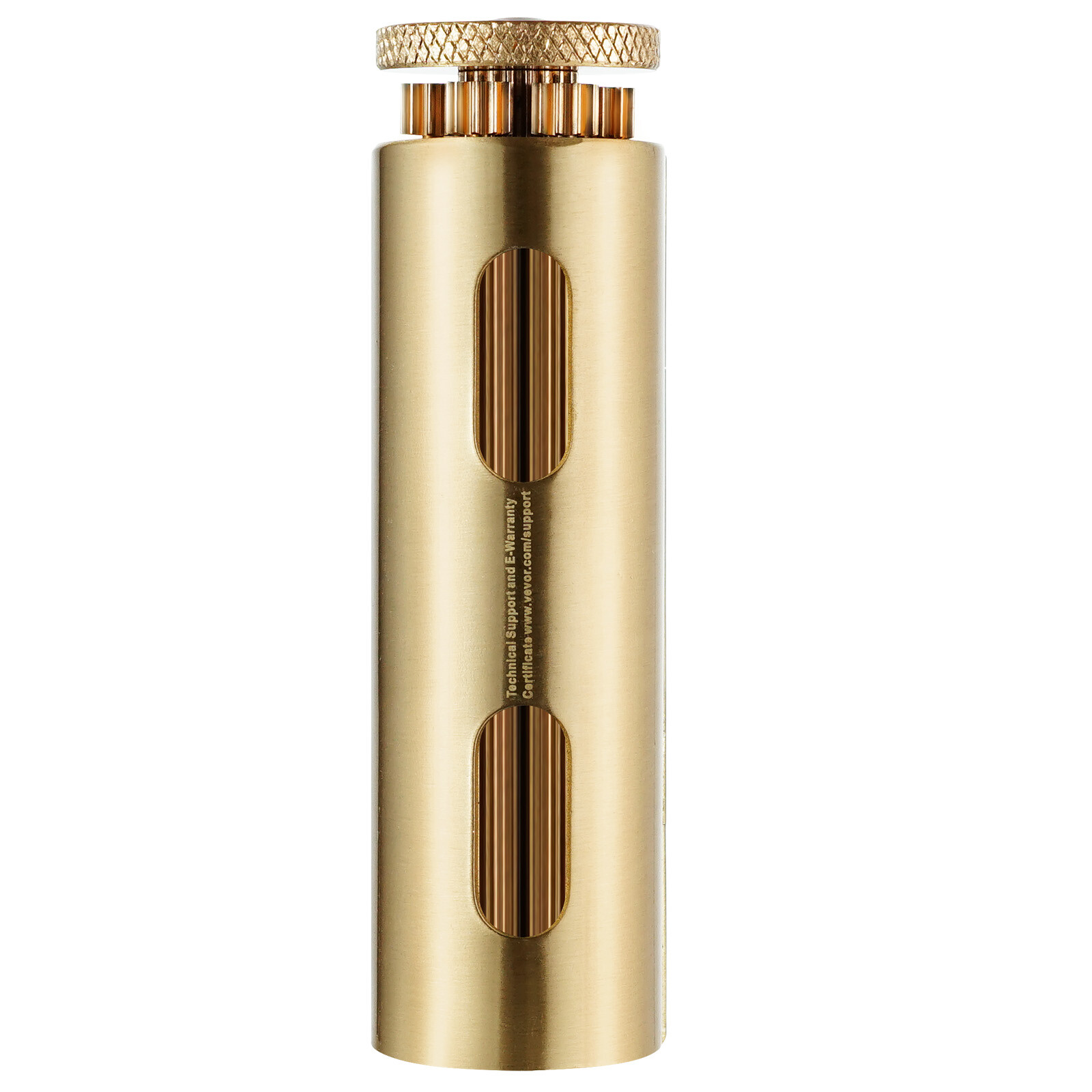 VEVOR Cigarette Rolling Machine Solid Brass Tobacco Roller Fits Up to 70mm Paper