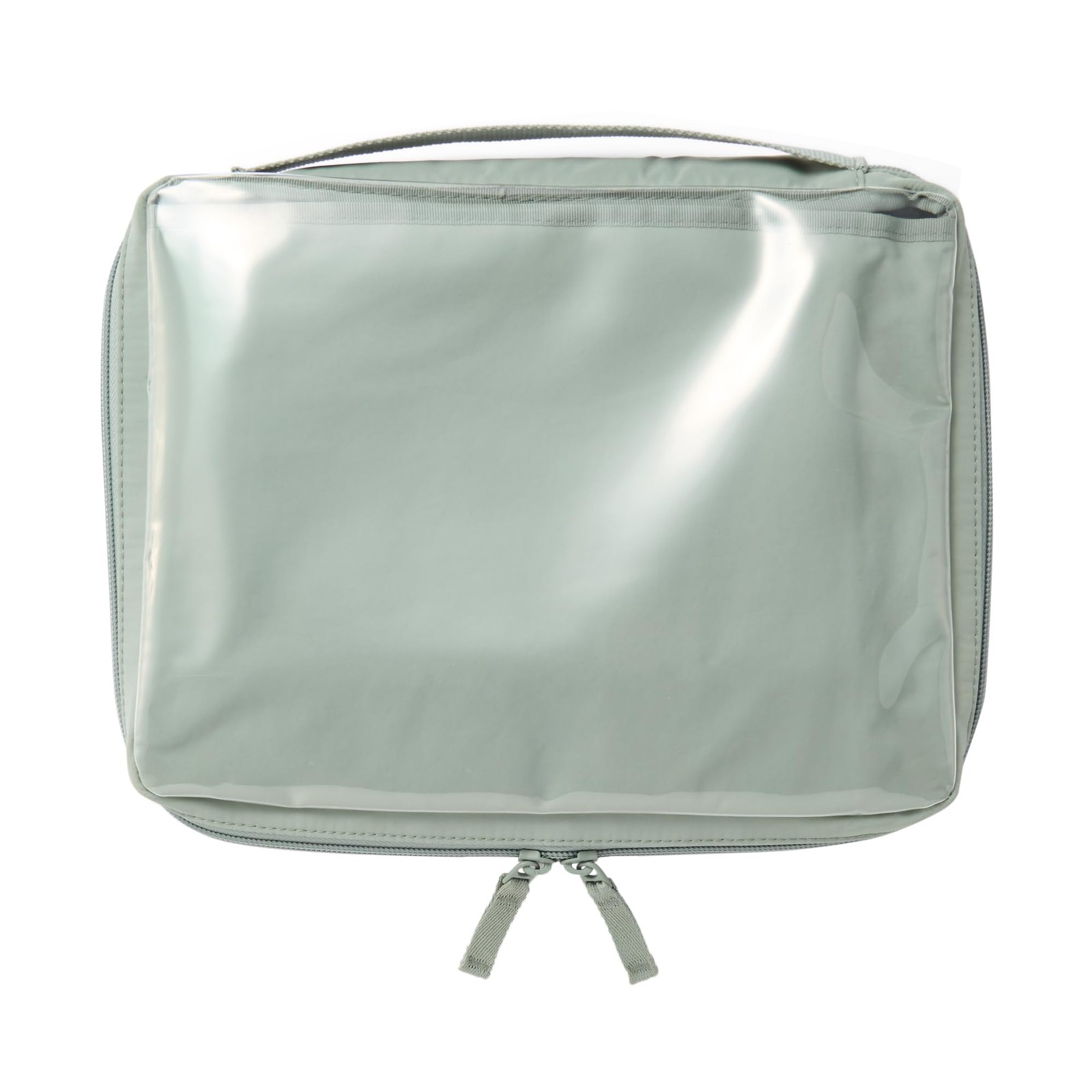 Duties Included NEW MUJI Pocket-selectable Collection Case A5 Wide Moss Green A